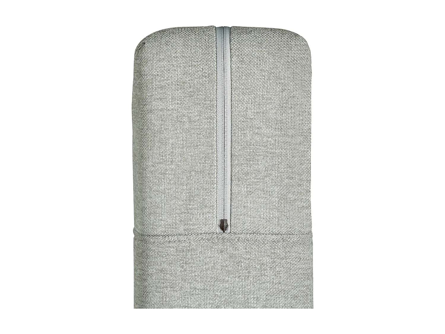 Cama continental con almacenaje Tela DYNASTY 160 x 200 cm Gris claro