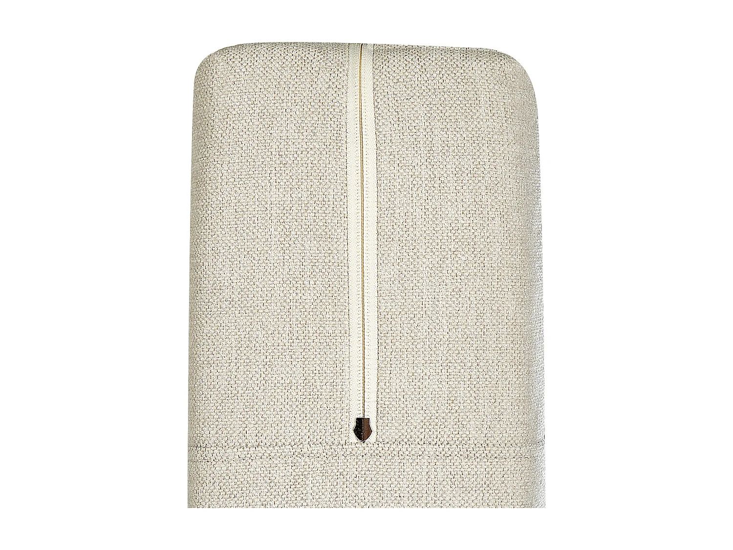 Boxspring met opbergruimte Stof ARISTOCRAT 160 x 200 cm Lichtbeige