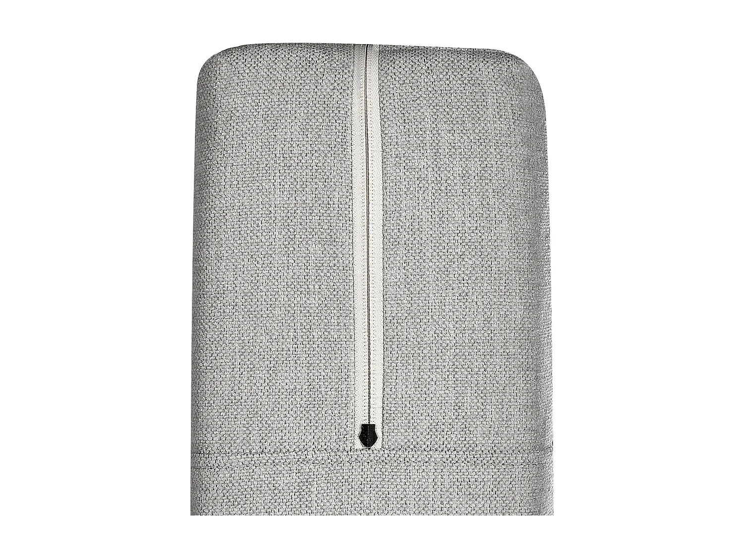 Divano letto con contenitore Tessuto ARISTOCRAT 160 x 200 cm Grigio chiaro