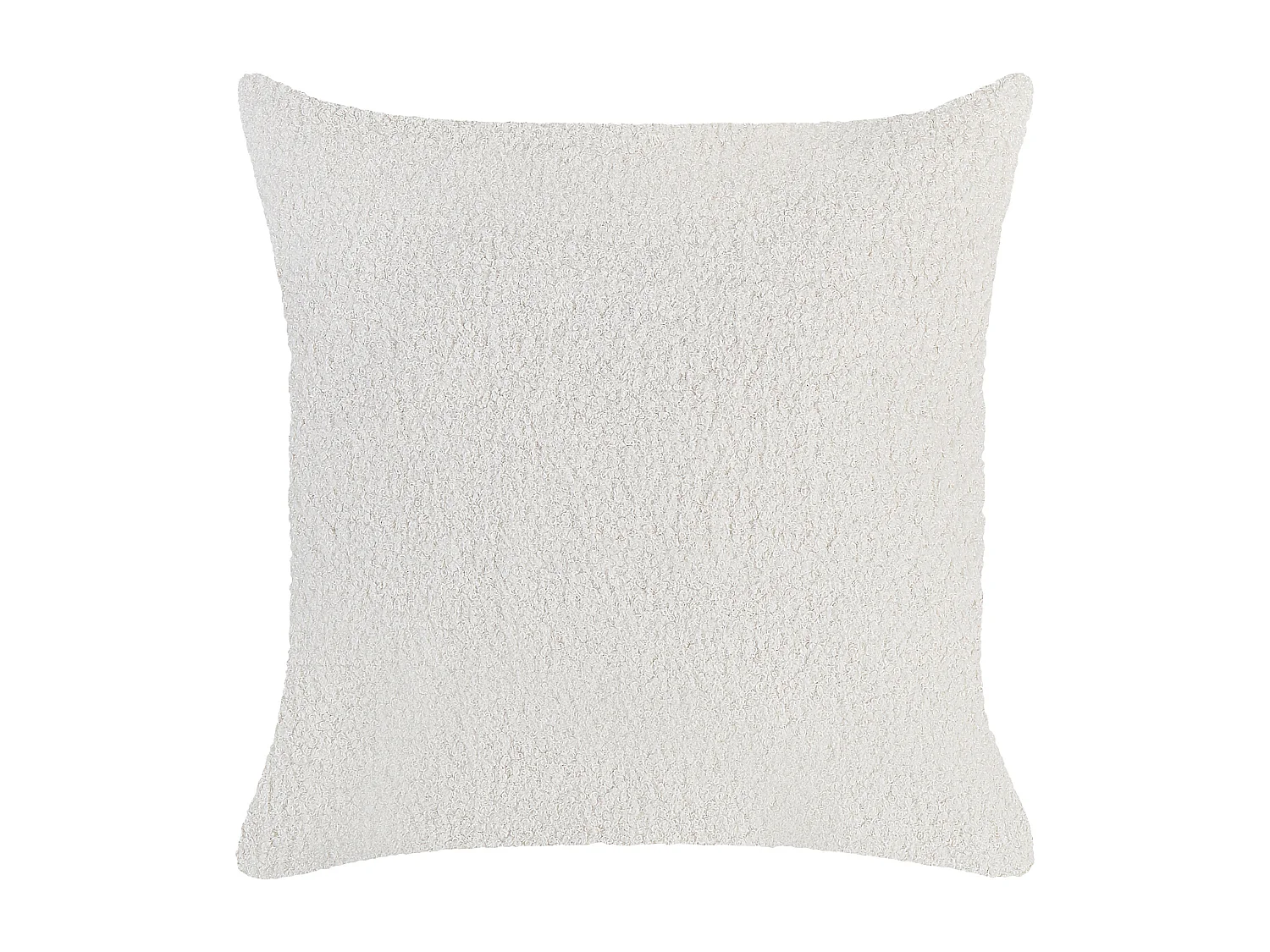 Chaise longue côté droit LE CRAU Bouclé Blanc cassé