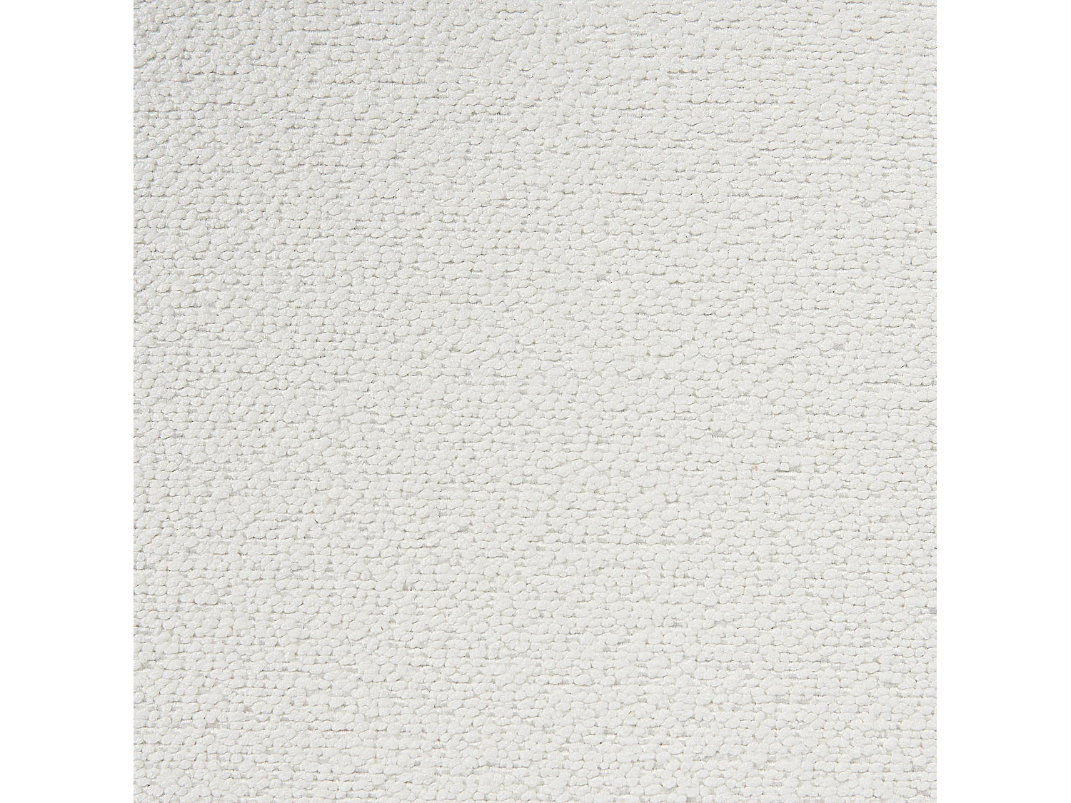 Chaise longue côté droit HELLNAR Bouclé Blanc cassé