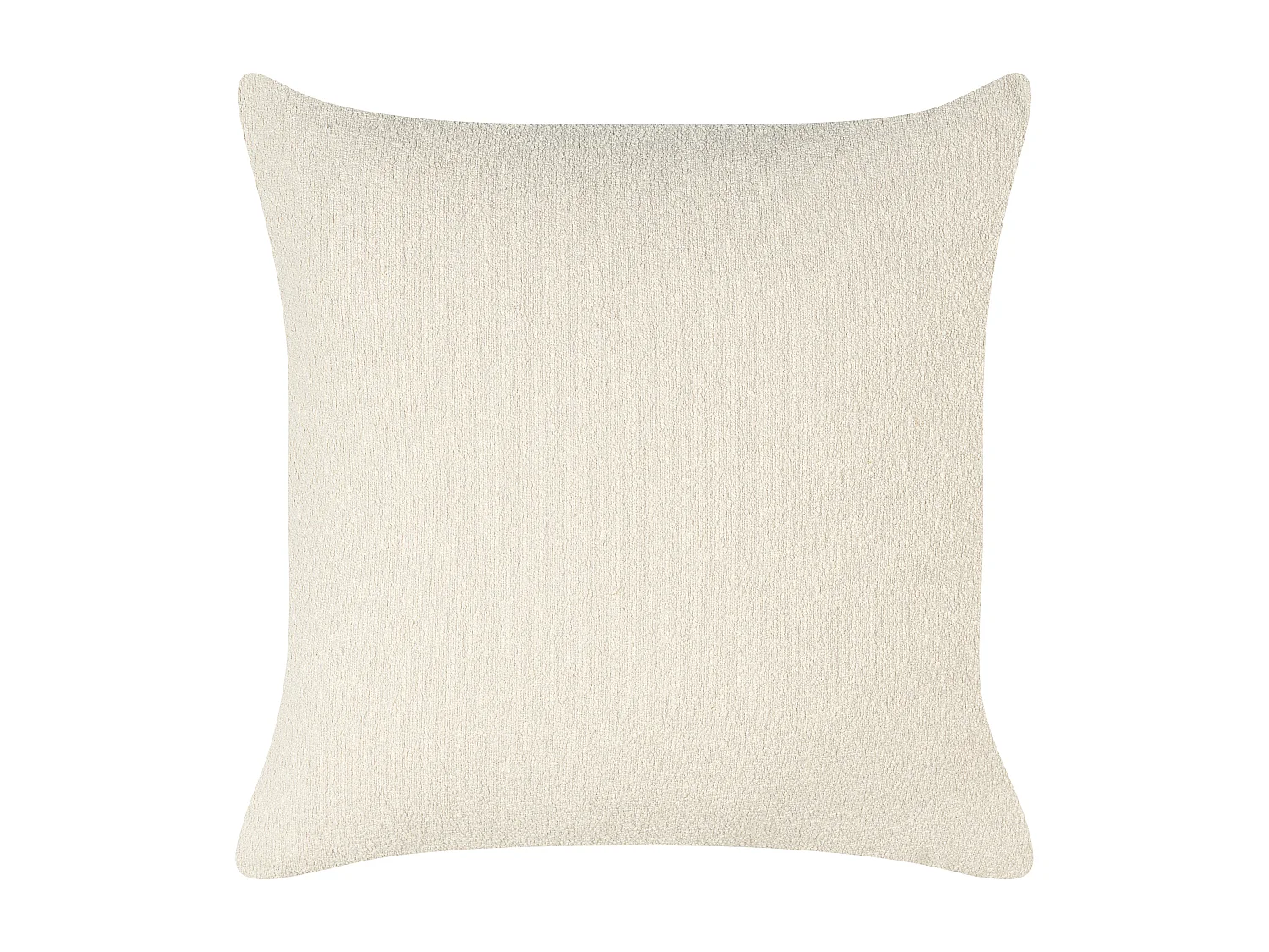 Chaise longue côté droite RIOM Bouclé Blanc cassé