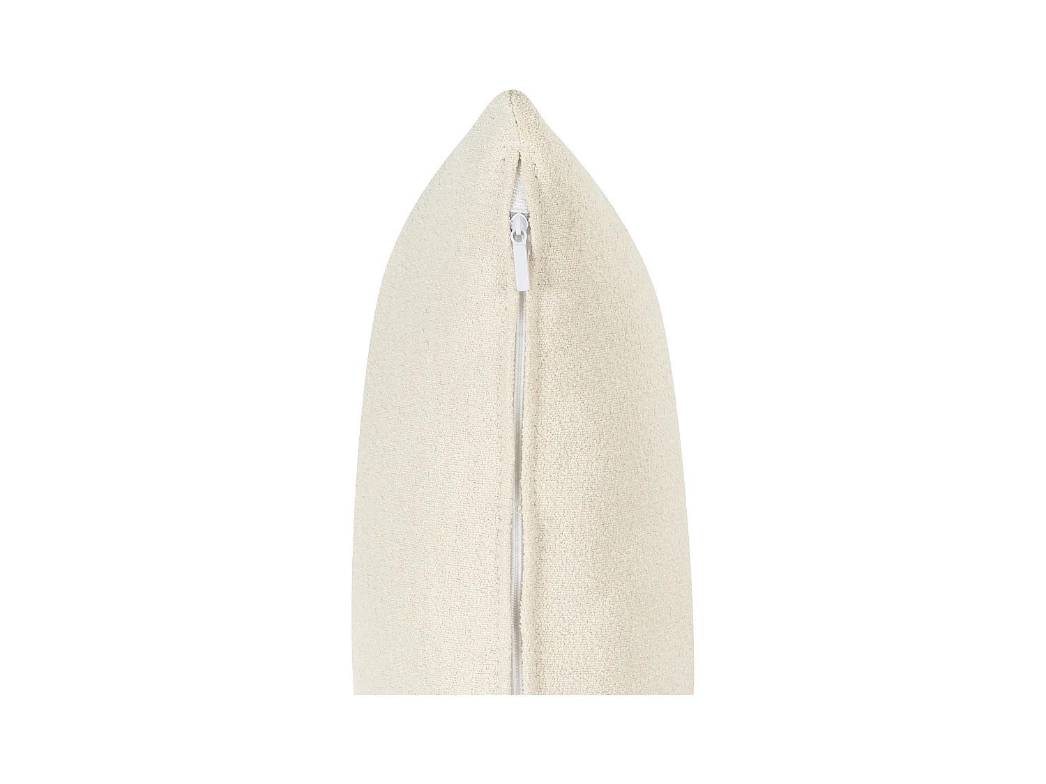 Chaise longue côté droite RIOM Bouclé Blanc cassé