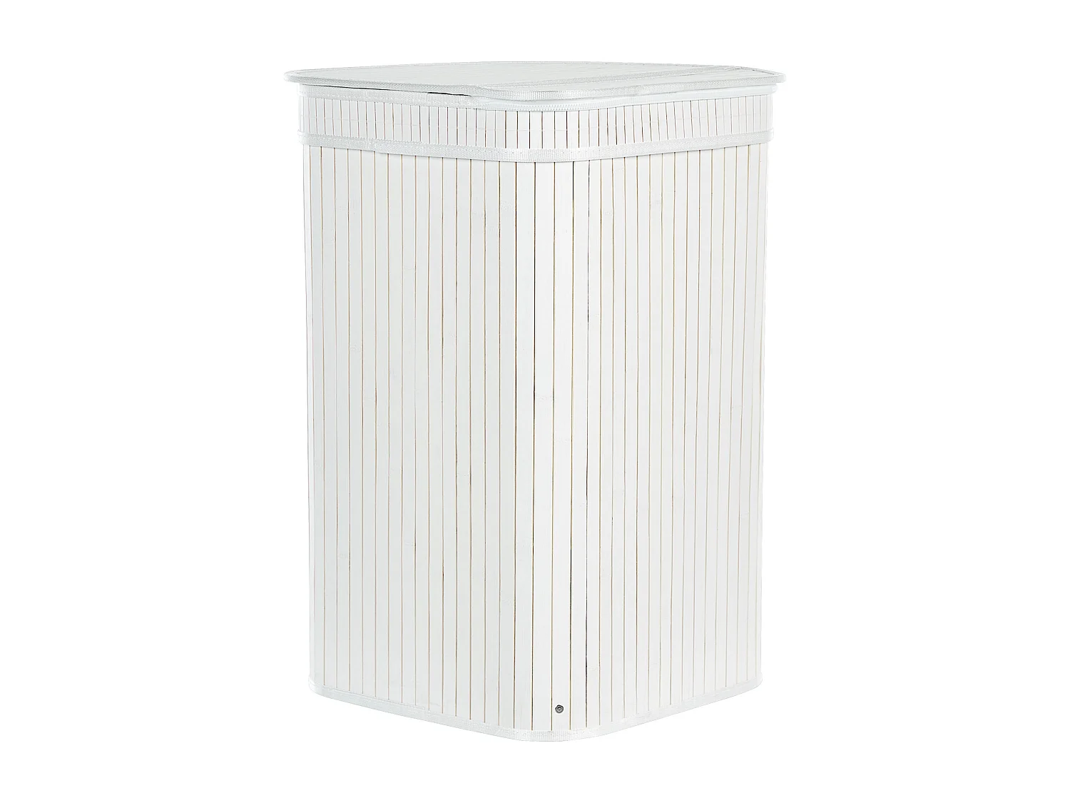 Panier BADULLA Bambou Blanc 57 L