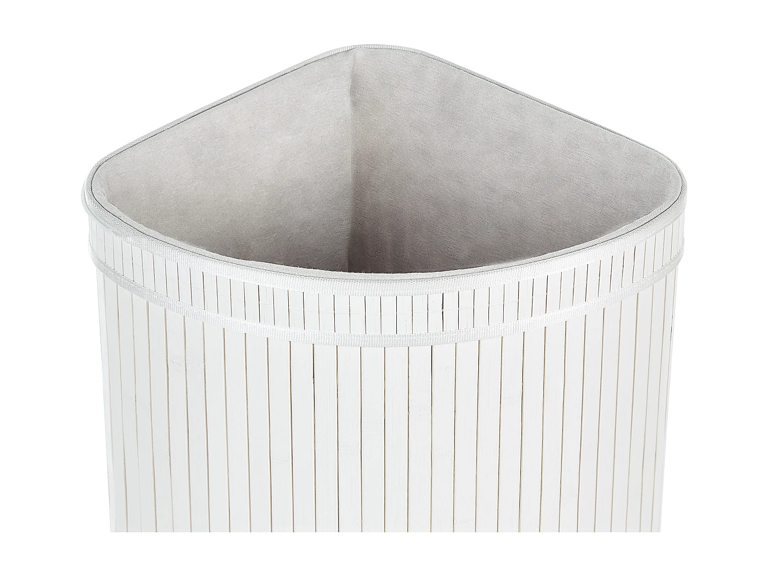 Panier BADULLA Bambou Blanc 57 L