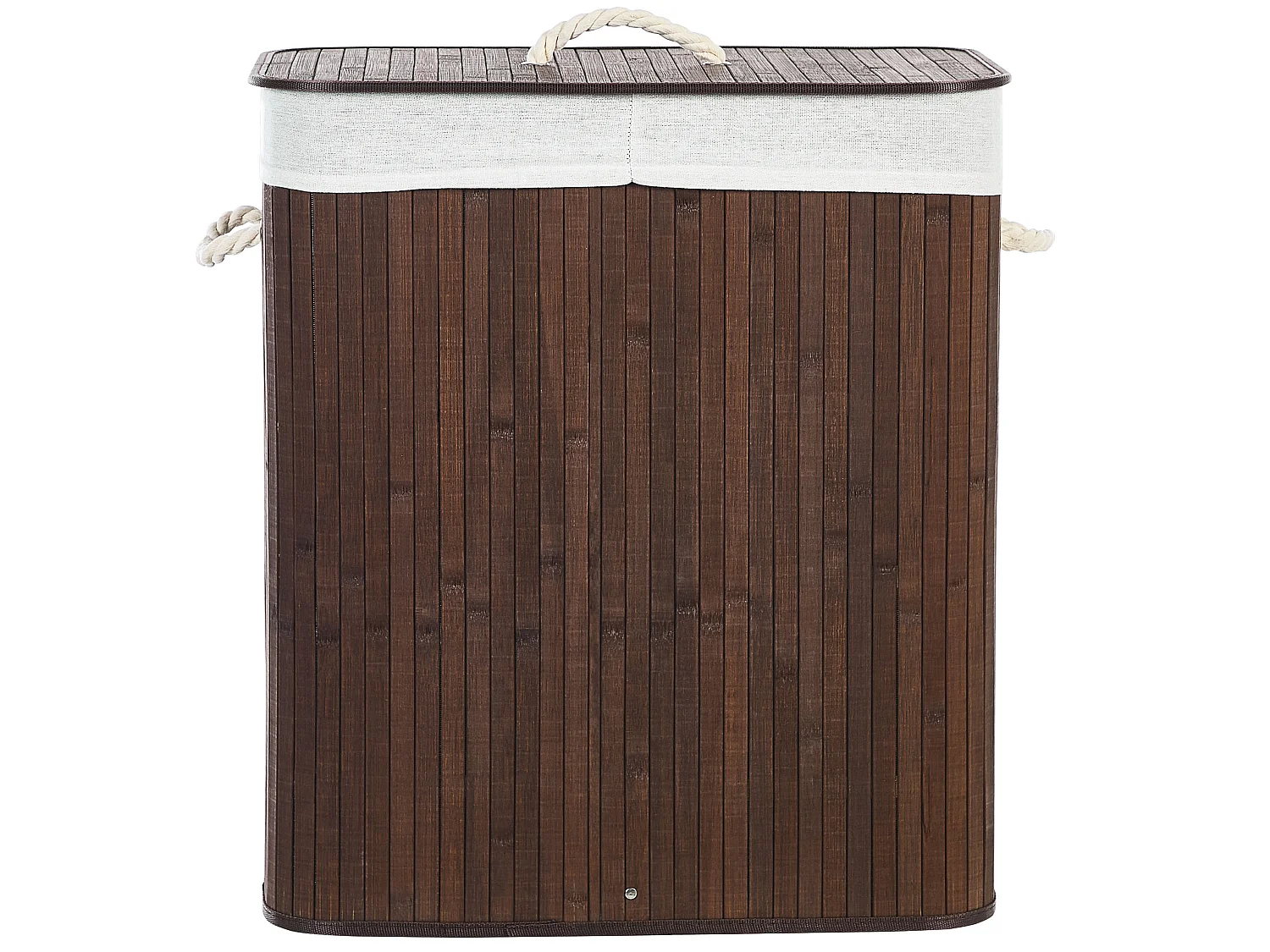 Panier KANDY Bambou Marron foncé