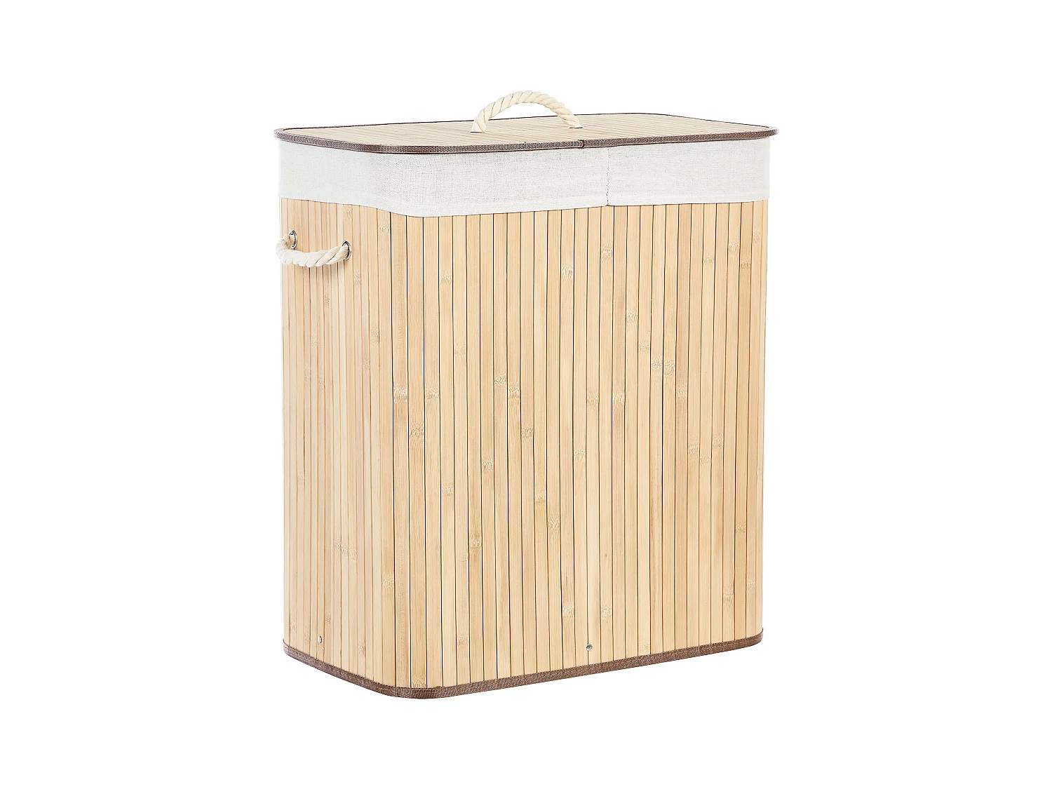 Panier KANDY Bambou Marron clair 100 L
