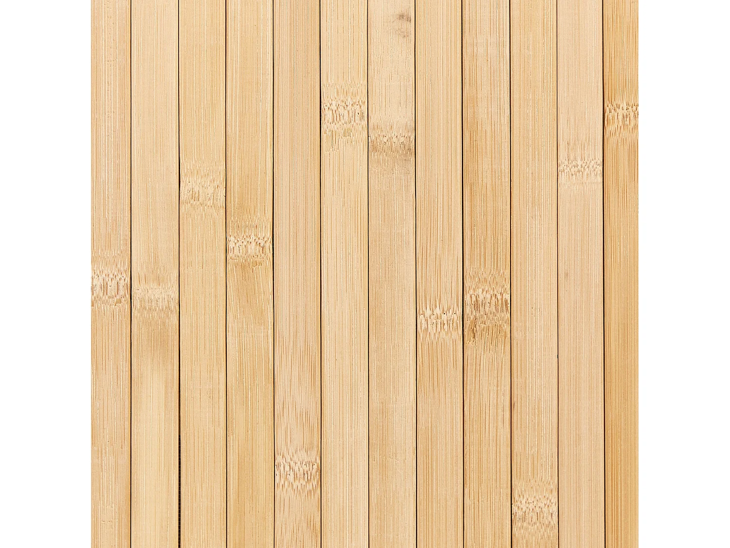 Cesto em madeira de bambu clara 60 cm KANDY