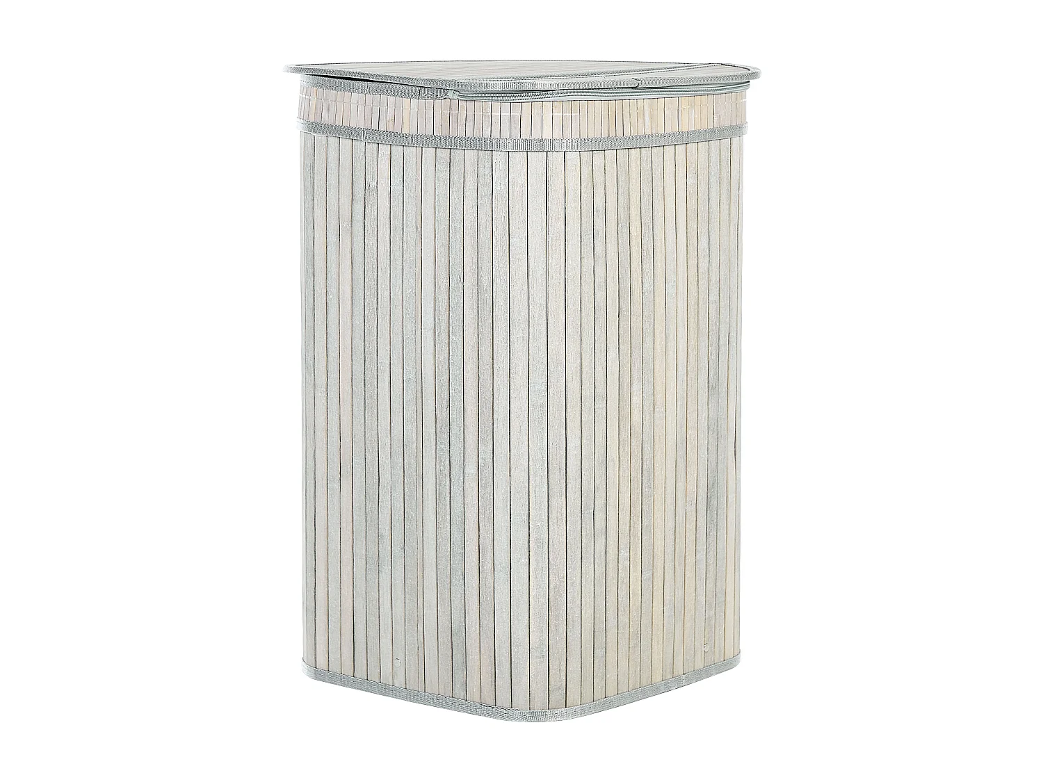 Panier BADULLA Bambou Gris 57 L