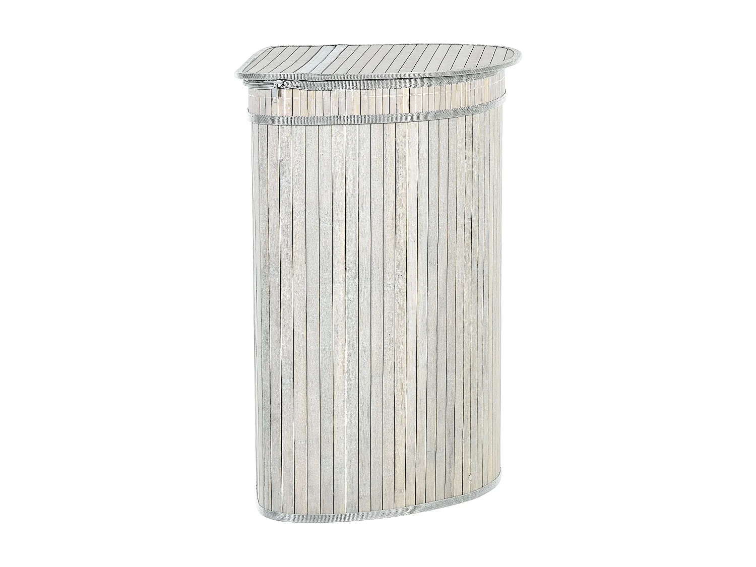 Cesto em madeira de bambu cinzenta 60 cm BADULLA