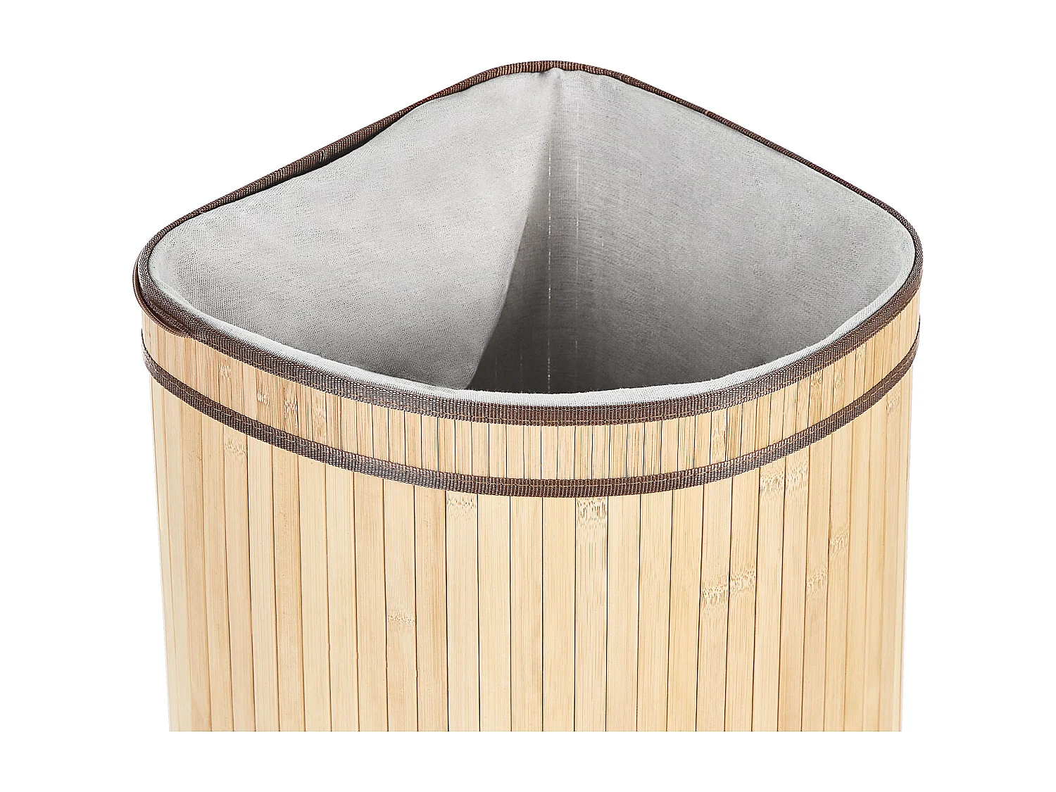 Panier BADULLA Bambou Marron clair 57 L