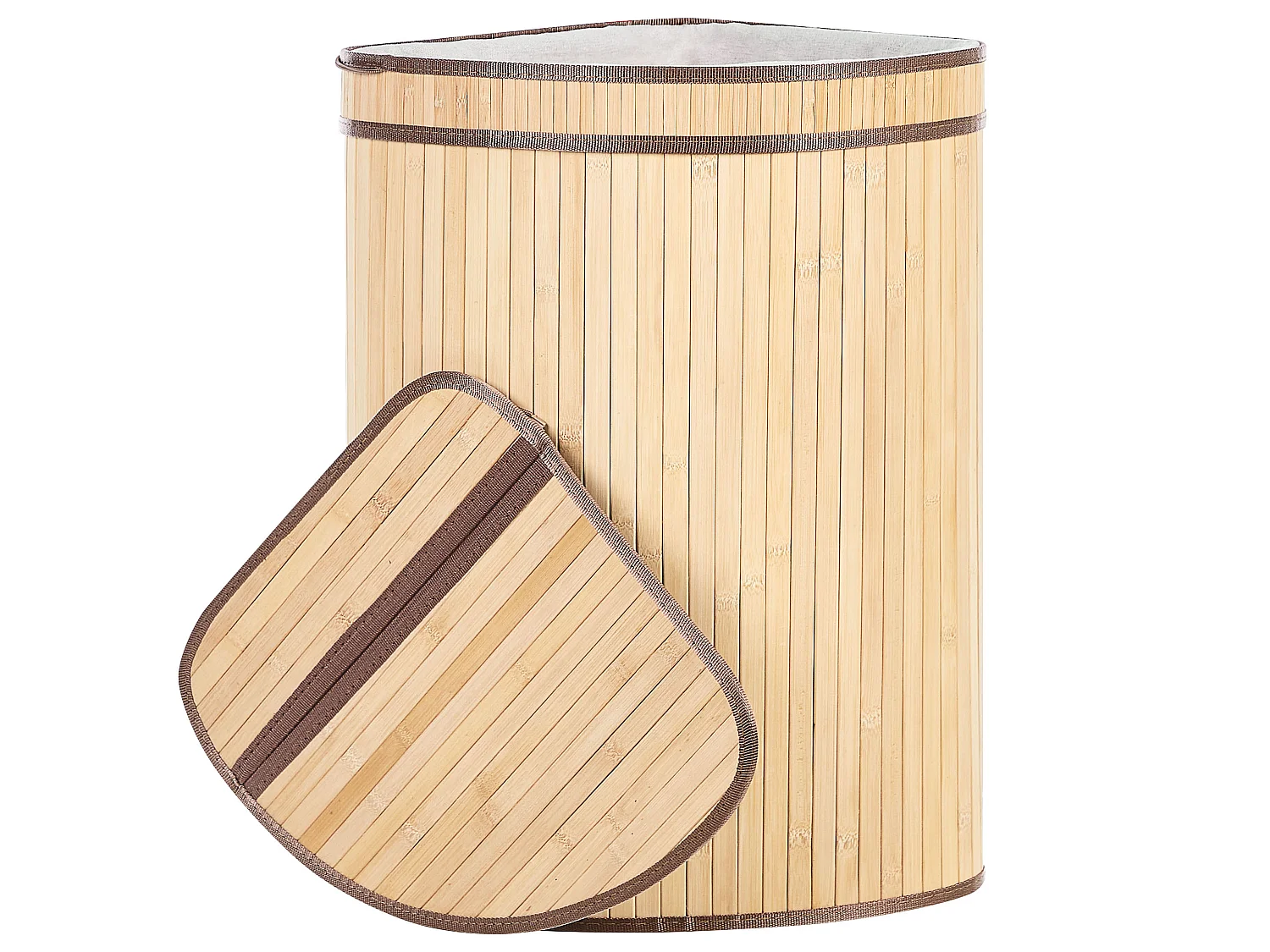 Panier BADULLA Bambou Marron clair