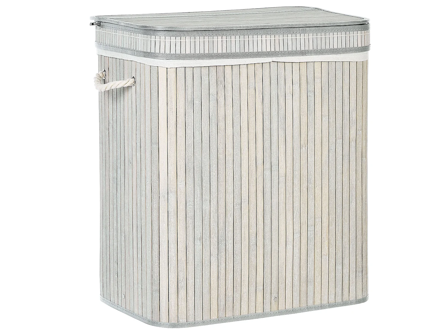 Laundry Basket KALTHOTA Bamboo Grey 100 L