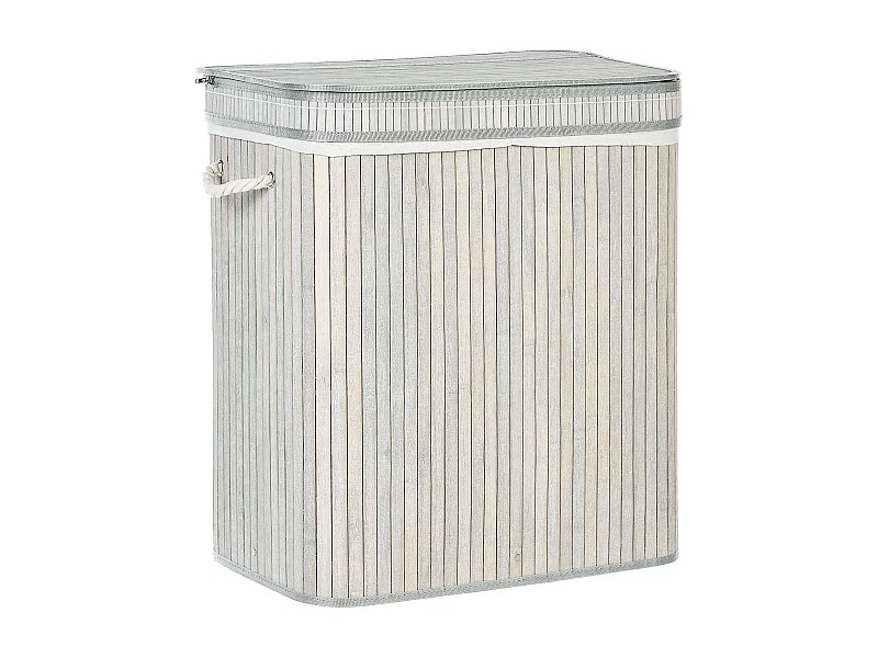 Cesta legno di bambù grigio 60 cm KALTHOTA