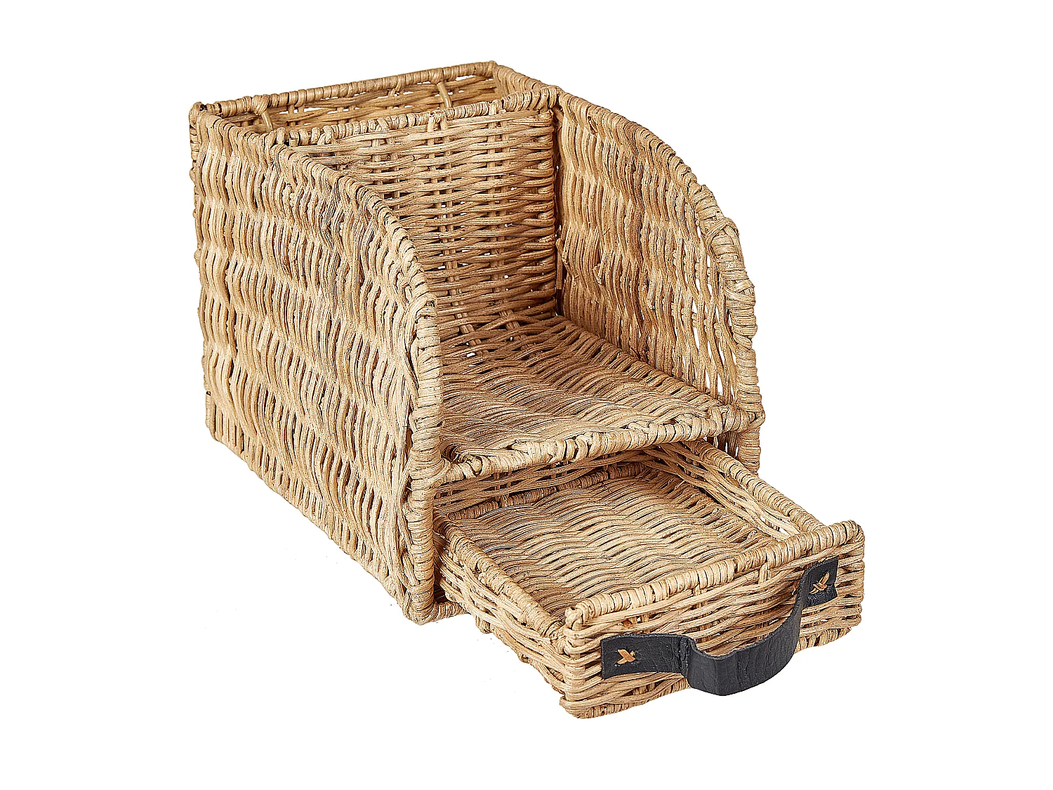 Organizador de papeles MALPELO Ratán Natural