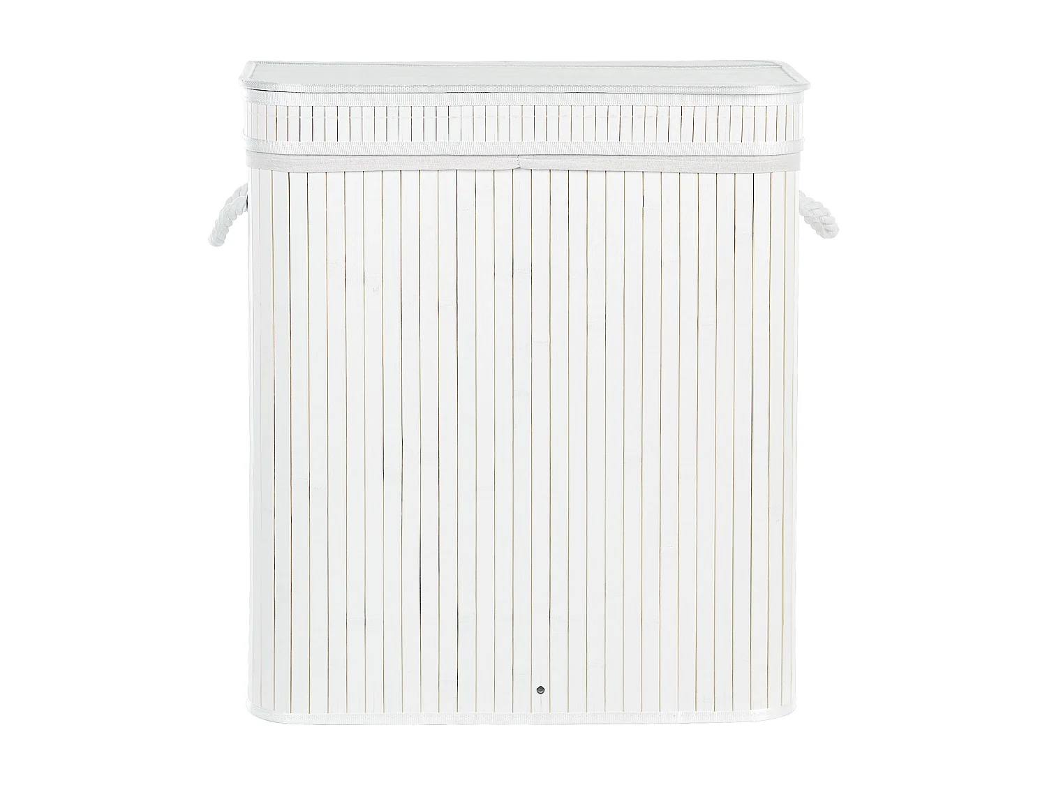 Wasmand bamboe wit 60 cm KALTHOTA