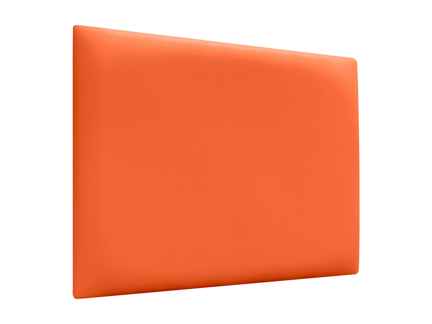 DHOME Premium-Kopfteil mit Kunstlederbezug, aus austauschbaren, selbstklebenden Paneelen, luxuriös gepolstertes Schlafzimmer (Orange, 160 cm)