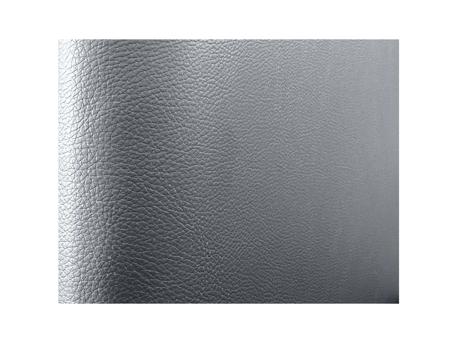 DHOME Testiera imbottita in similpelle premium composta da pannelli autoadesivi intercambiabili  (Argento, 95 cm)