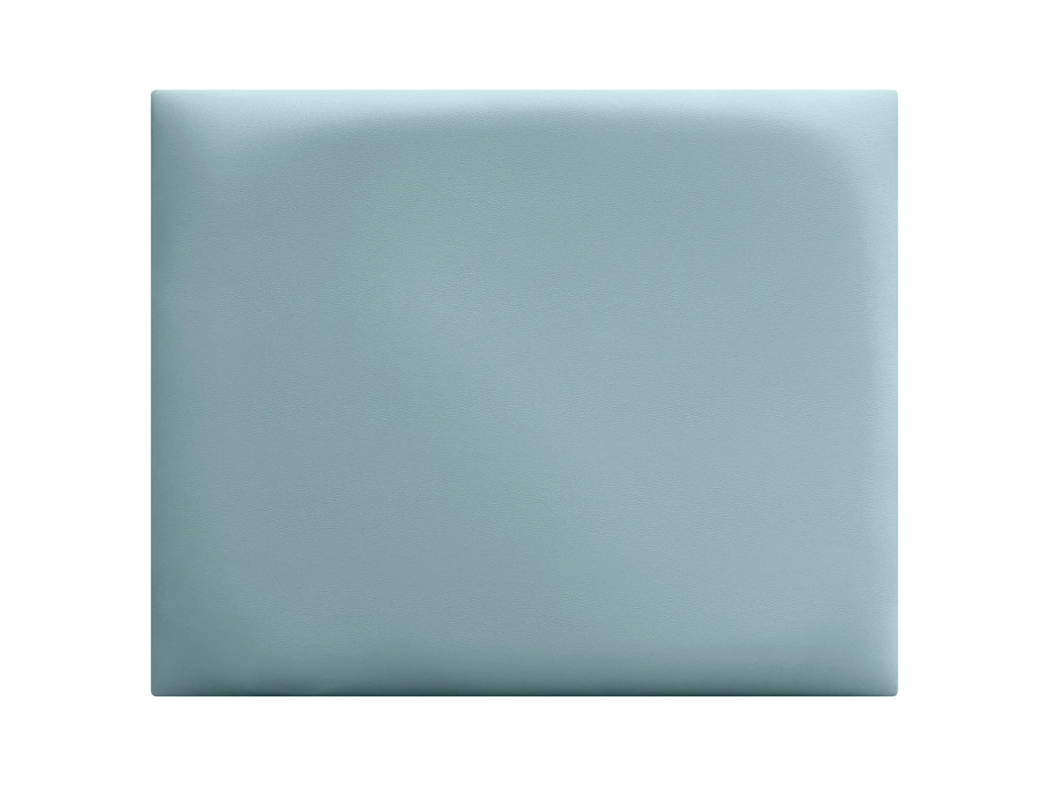 DHOME Tête de lit capitonnée en similicuir de qualité supérieure composée de panneaux autocollants interchangeables (bleu clair, 80 cm)