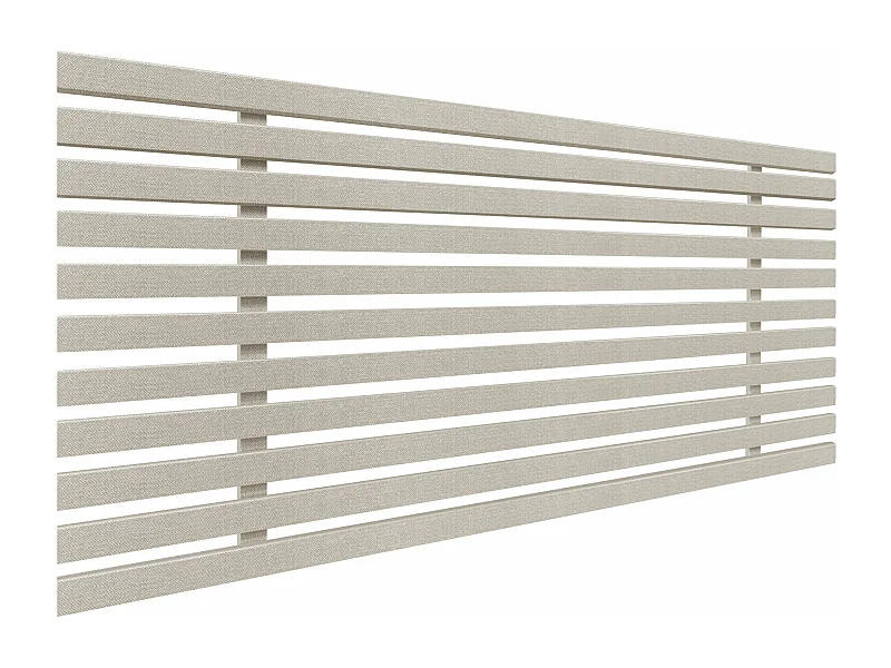 DHOME Tête de lit en bois recyclé DM style palette verticale 110x46cm Lit 105 - Finition marbre