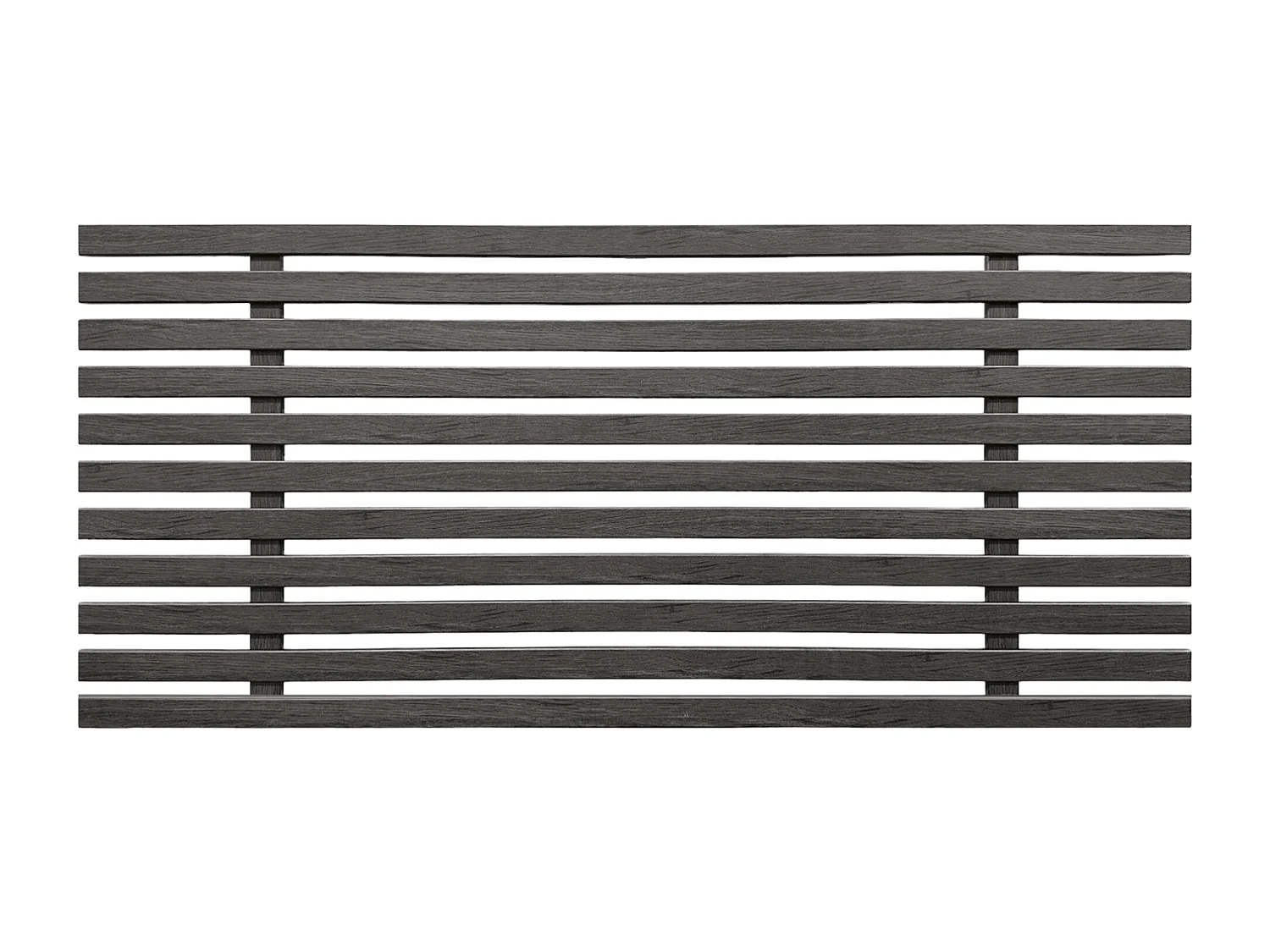 DHOME Tête de lit en bois recyclé DM style palette verticale 90x46cm Lits 80/90 - Chêne Amazonas