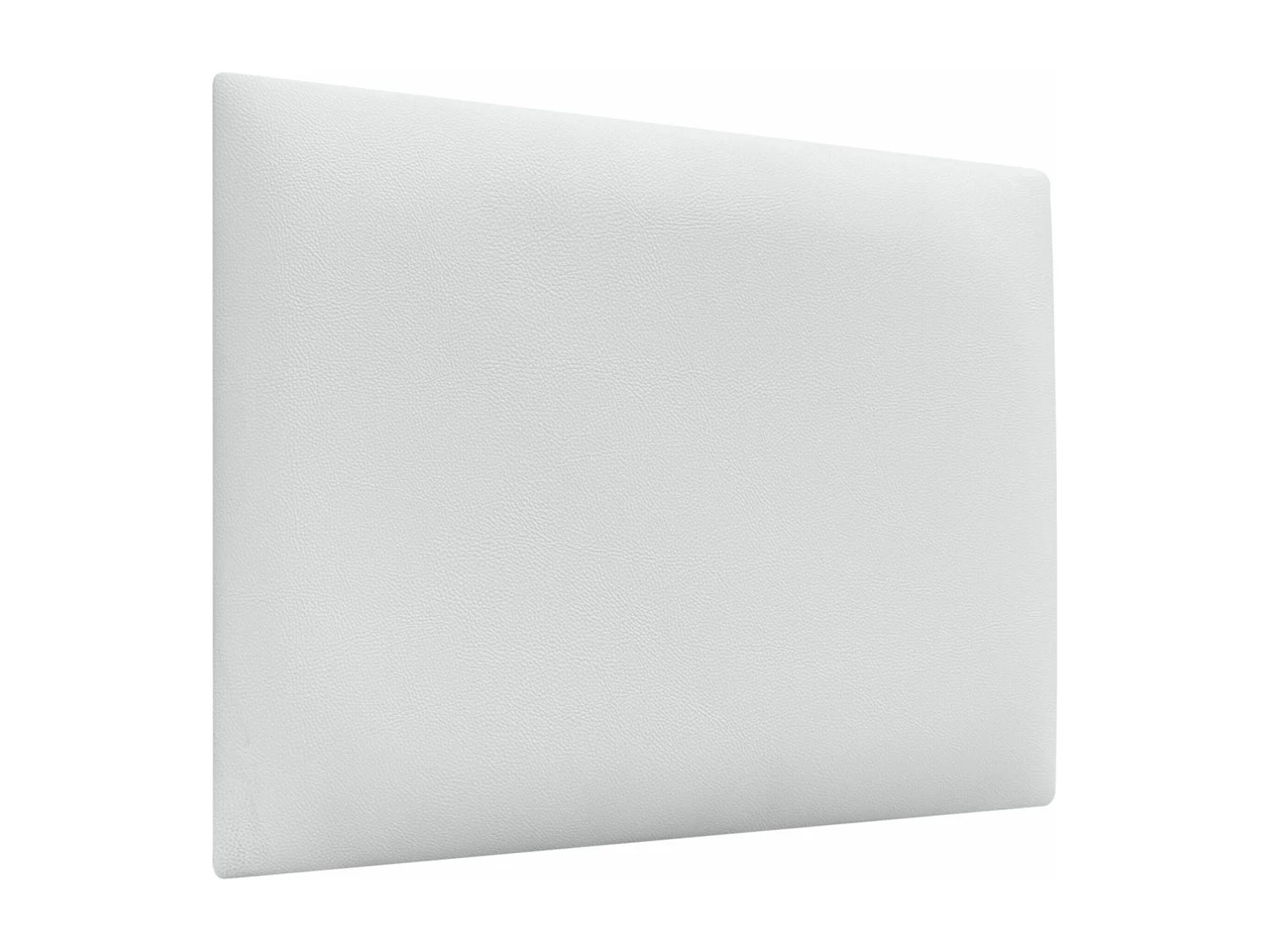 DHOME Premium-Kopfteil mit Kunstlederbezug, aus austauschbaren, selbstklebenden Paneelen, luxuriös gepolstertes Schlafzimmer (weiß, 80 cm)