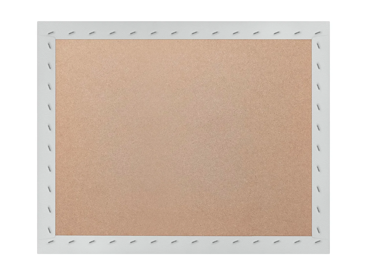 DHOME Premium-Kopfteil mit Kunstlederbezug, aus austauschbaren, selbstklebenden Paneelen, luxuriös gepolstertes Schlafzimmer (weiß, 80 cm)