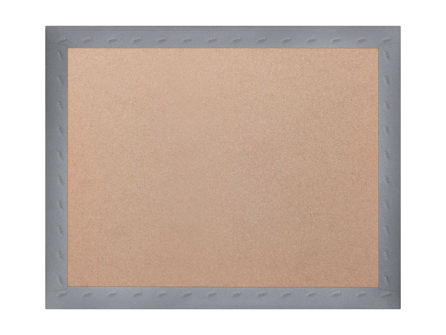 DHOME Premium Kunstlederen Hoofdbord Gemaakt van Verwisselbare Zelfklevende Panelen Luxe Gewatteerde Slaapkamer (Zilver, 190cm)