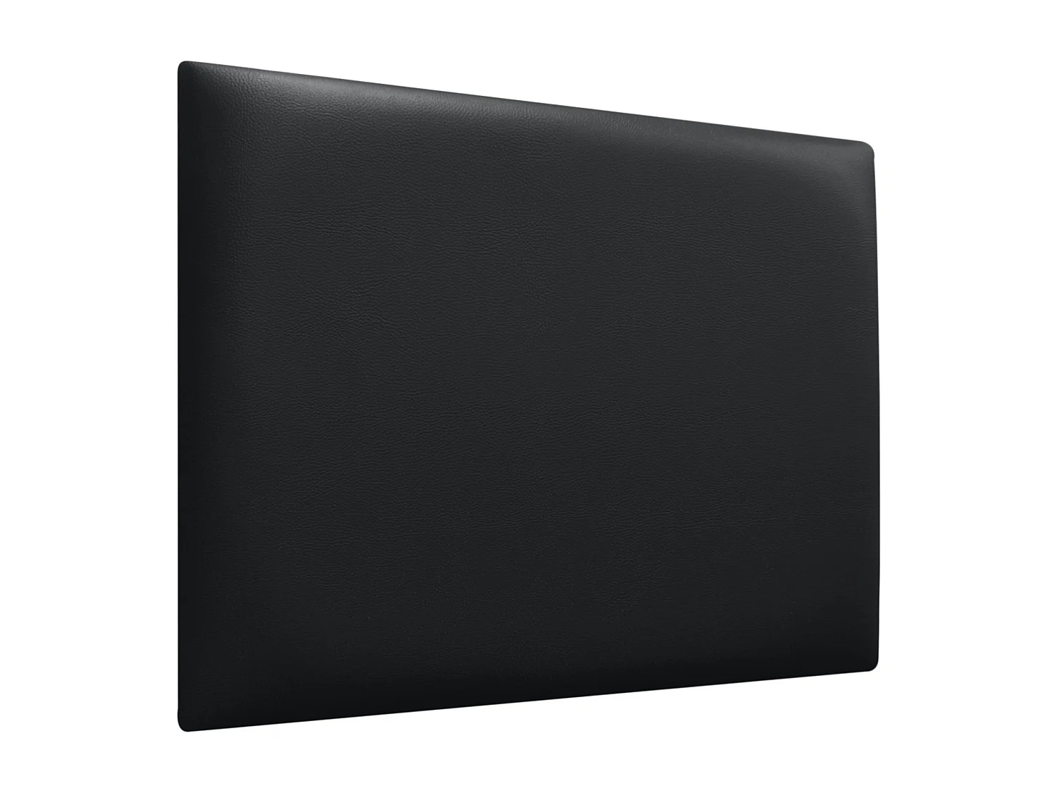 DHOME Premium-Kopfteil mit Kunstlederbezug, aus austauschbaren, selbstklebenden Paneelen, luxuriös gepolstertes Schlafzimmer (schwarz, 160 cm)