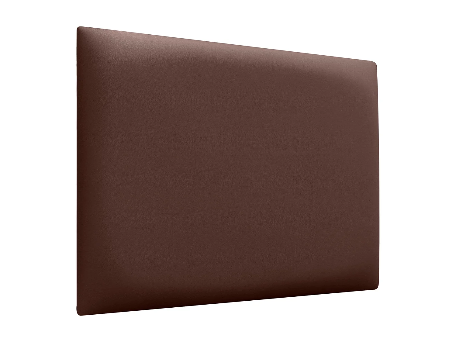 DHOME Testiera imbottita in similpelle premium composta da pannelli autoadesivi intercambiabili  (Cioccolato, 135 cm)