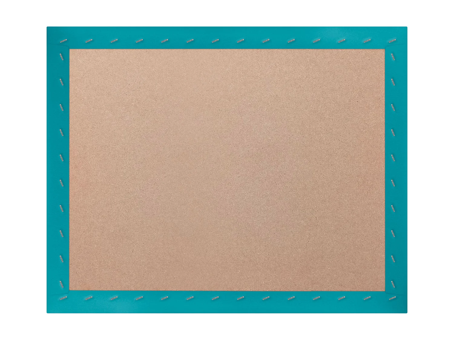 DHOME Tête de lit capitonnée en similicuir de qualité supérieure composée de panneaux autocollants interchangeables  (turquoise, 190 cm)