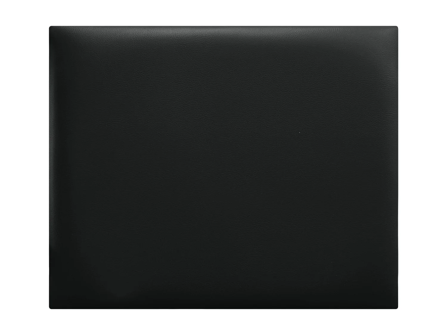 DHOME Premium-Kopfteil mit Kunstlederbezug, aus austauschbaren, selbstklebenden Paneelen, luxuriös gepolstertes Schlafzimmer (schwarz, 120 cm)