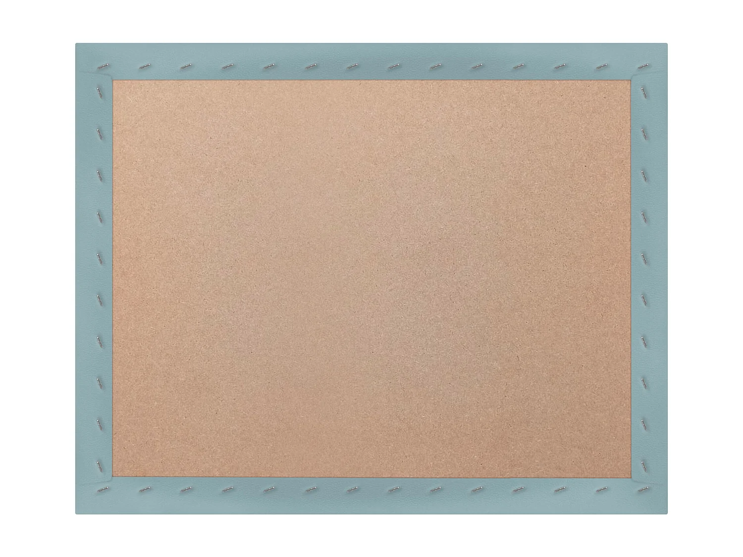 DHOME Testiera imbottita in similpelle premium composta da pannelli autoadesivi intercambiabili  (Azzurro, 90 cm)