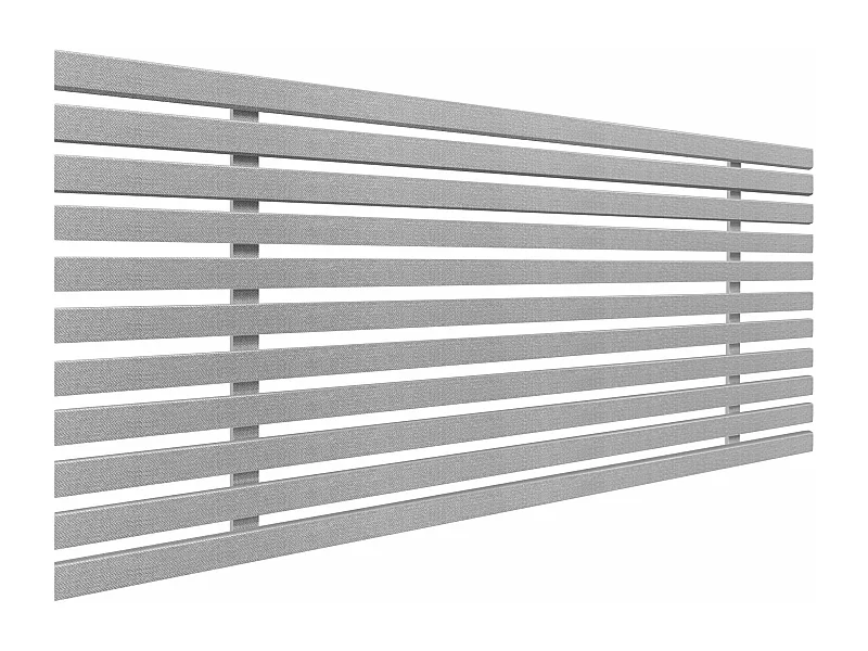 DHOME Tête de lit en bois recyclé DM style palette verticale 110x46cm Lit 105 - Chêne Amazonas