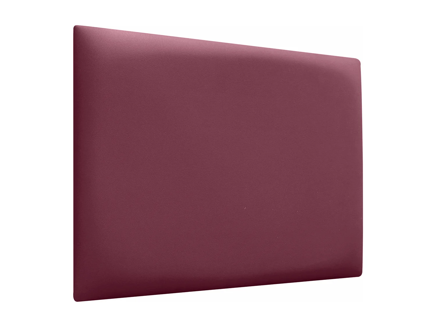 DHOME Premium-Kopfteil mit Kunstlederbezug, aus austauschbaren, selbstklebenden Paneelen, luxuriös gepolstertes Schlafzimmer (Weinrot, 90 cm)