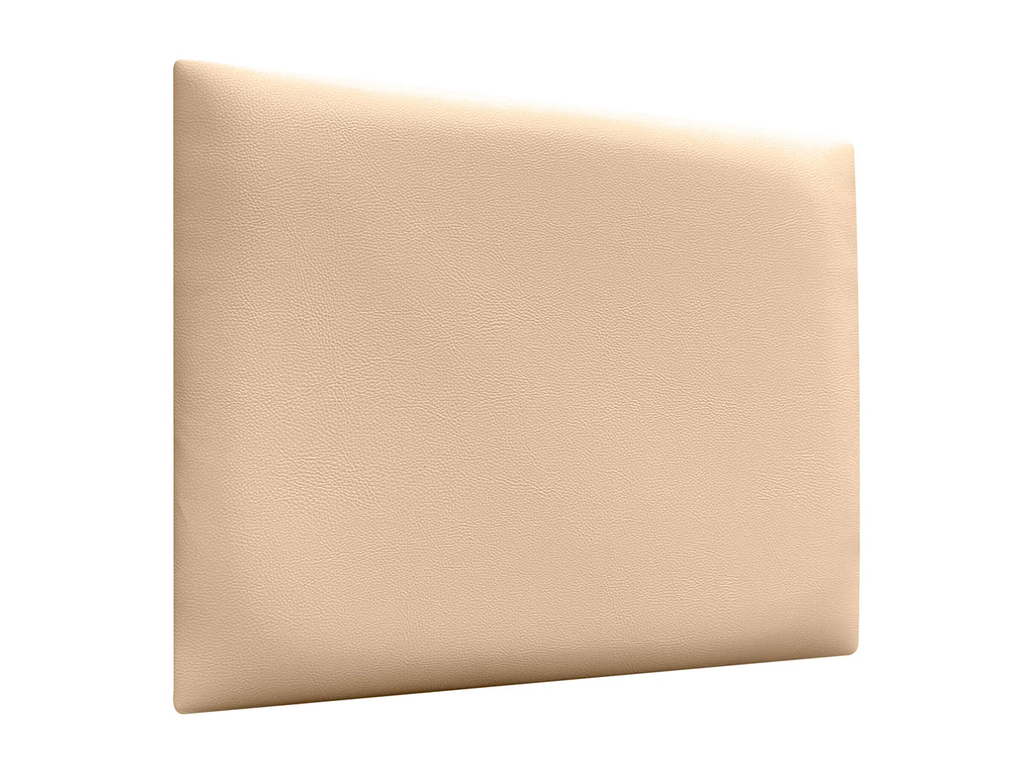 DHOME Tête de lit capitonnée en similicuir de qualité supérieure composée de panneaux autocollants interchangeables  (beige, 90 cm)