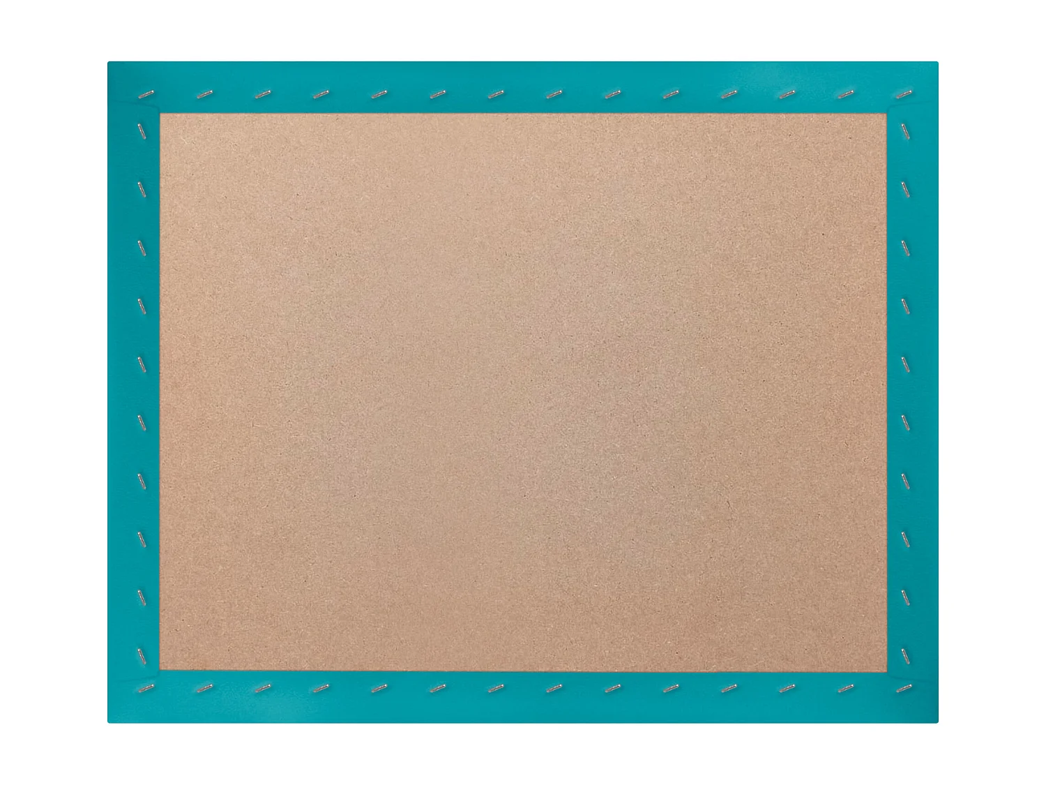 DHOME Tête de lit capitonnée en similicuir de qualité supérieure composée de panneaux autocollants interchangeables  (turquoise, 140 cm)