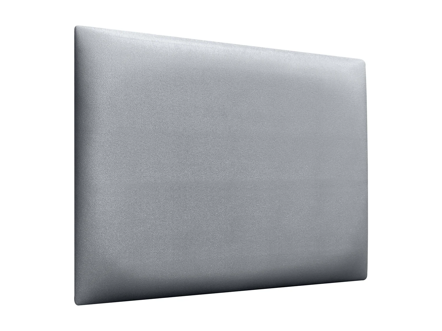 DHOME Premium-Kopfteil mit Kunstlederbezug, aus austauschbaren, selbstklebenden Paneelen, luxuriös gepolstertes Schlafzimmer (Silber, 180 cm)