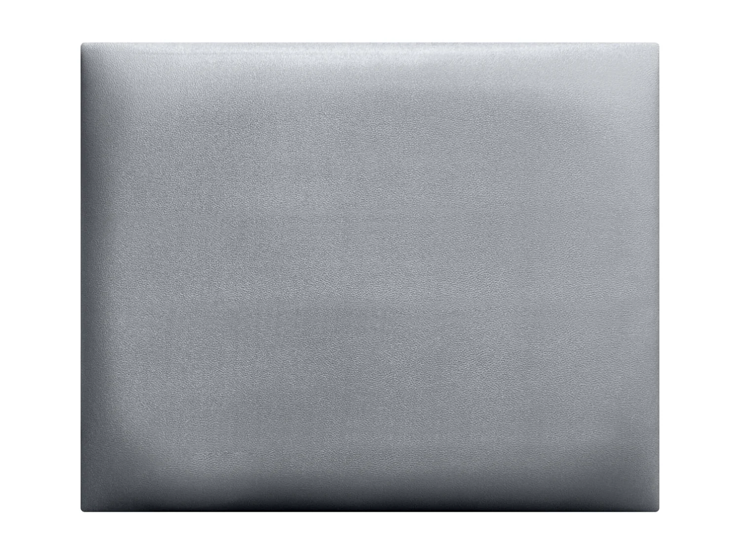 DHOME Tête de lit capitonnée en similicuir de qualité supérieure composée de panneaux autocollants interchangeables  (argent, 180 cm)