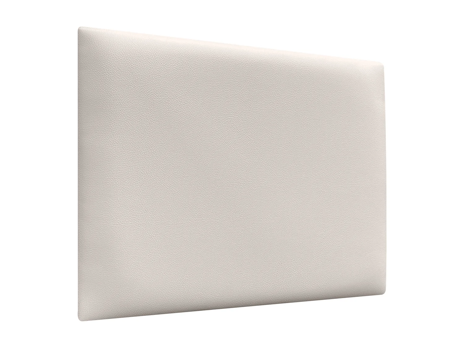 DHOME Cabecero Tapizado de Polipiel Premium Compuesto de Paneles Autoadhesivos Intercambiables Lujo Dormitorio Acolchado (Blanco Hueso, 95cm)