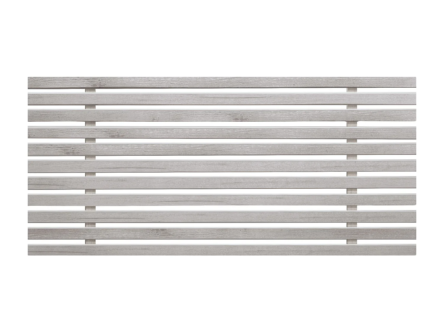 DHOME Tête de lit en bois recyclé DM style palette verticale 90x46cm Lits 80/90 - Chêne