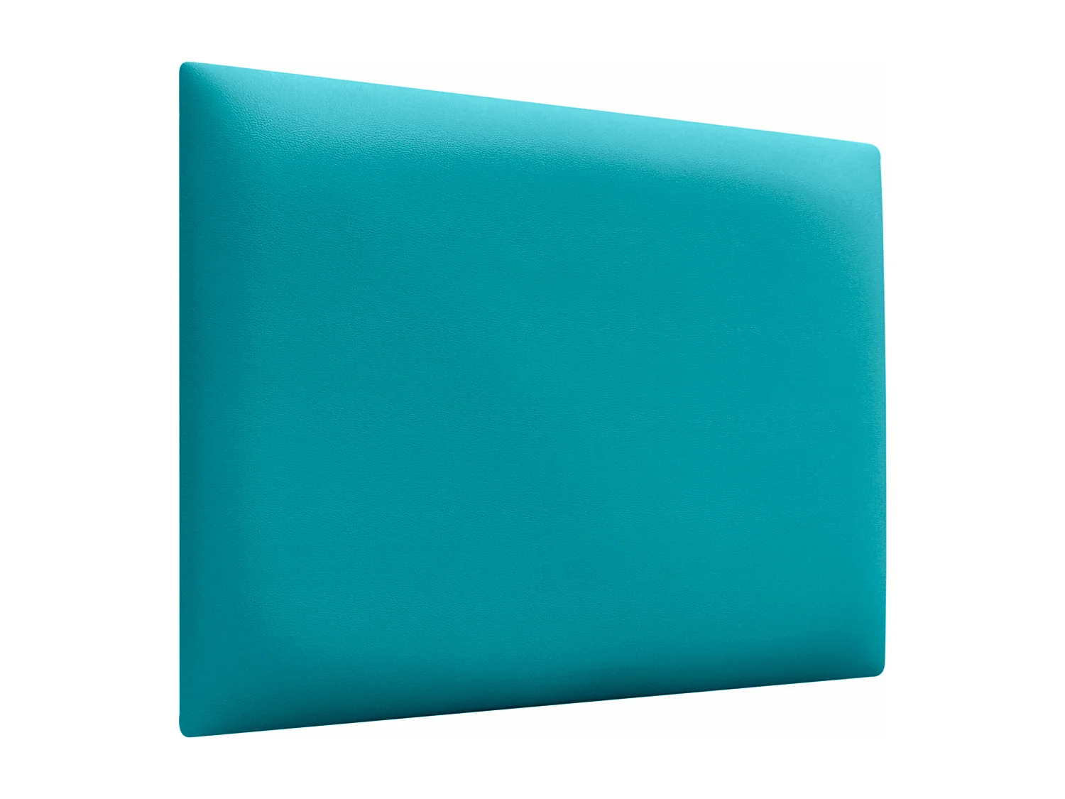 DHOME Tête de lit capitonnée en similicuir de qualité supérieure composée de panneaux autocollants interchangeables  (turquoise, 180 cm)
