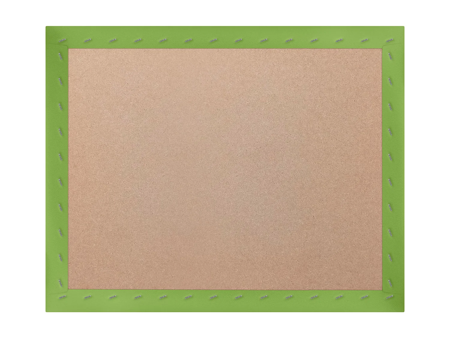 DHOME Tête de lit capitonnée en similicuir de qualité supérieure composée de panneaux autocollants interchangeables  (vert, 140 cm)