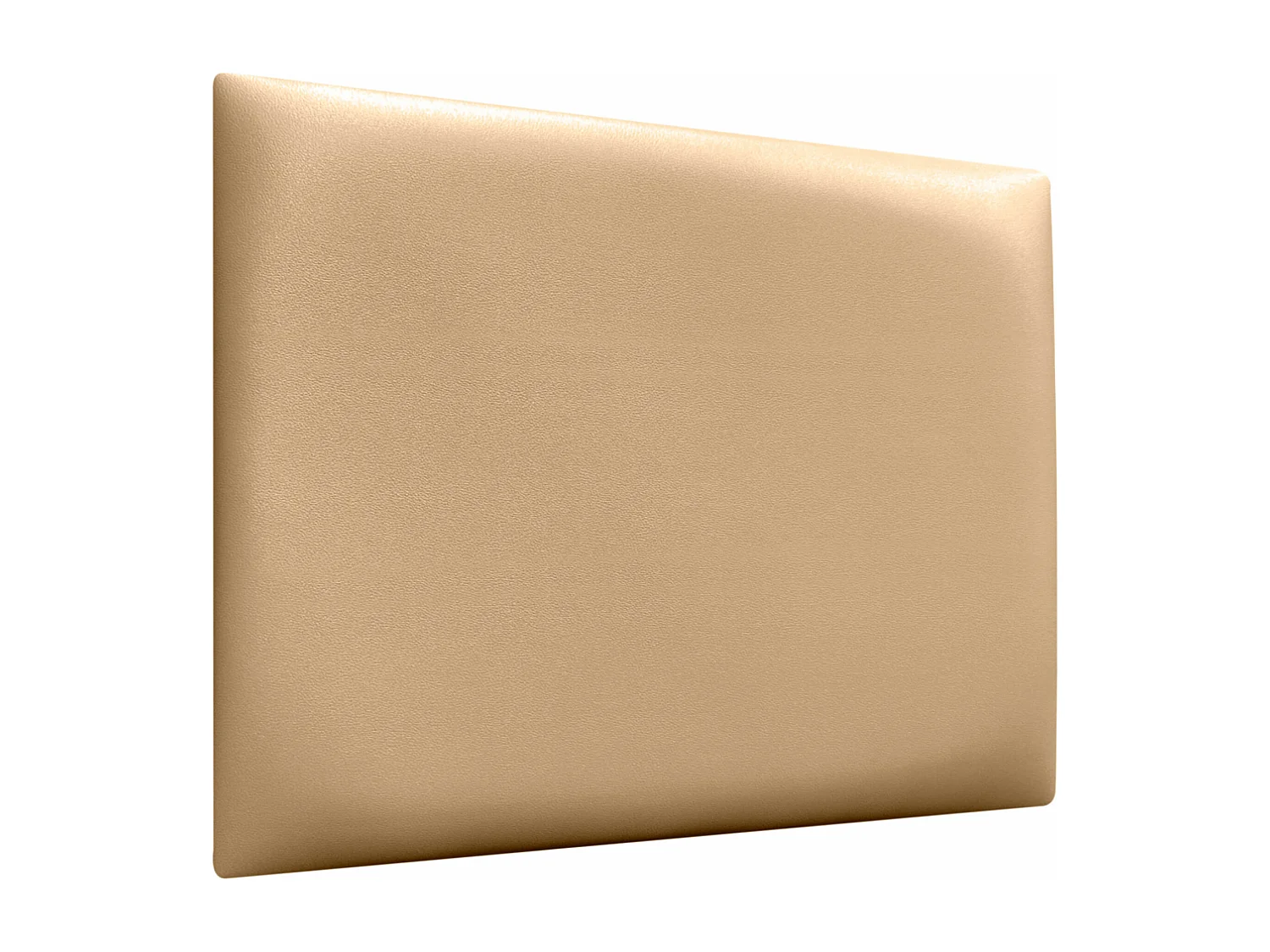 DHOME Premium-Kopfteil mit Kunstlederbezug, aus austauschbaren, selbstklebenden Paneelen, luxuriös gepolstertes Schlafzimmer (Champagner, 110 cm)