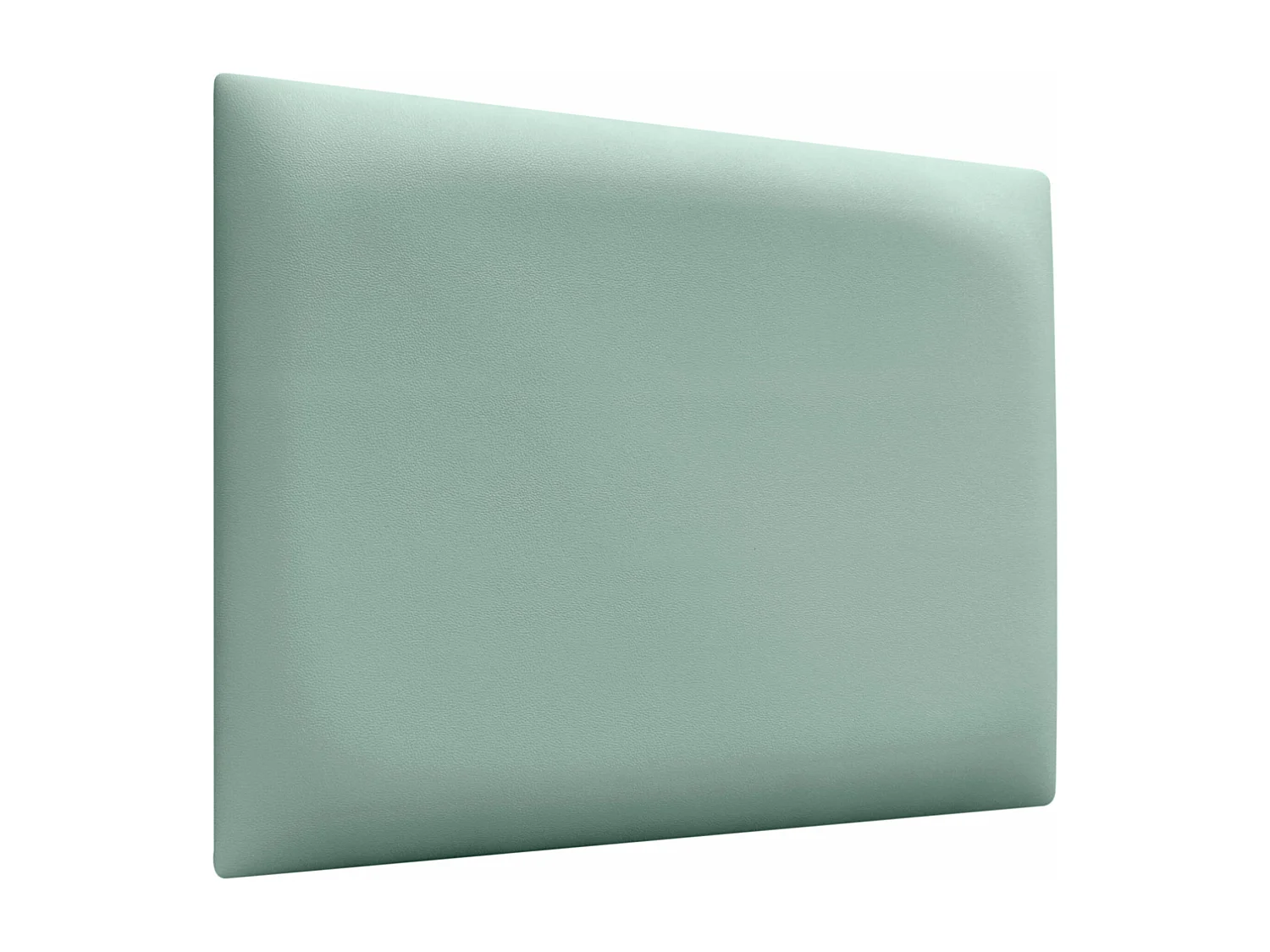 DHOME Tête de lit capitonnée en similicuir de qualité supérieure composée de panneaux autocollants interchangeables  (vert aqua, 180 cm)