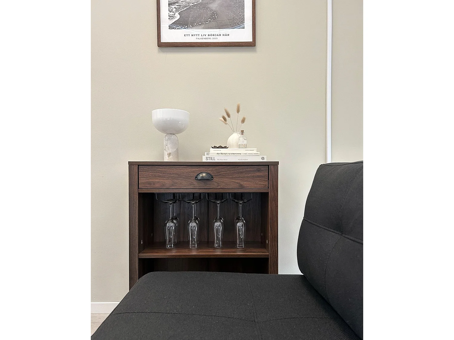 Sideboard WALKERSTON Dark Brown