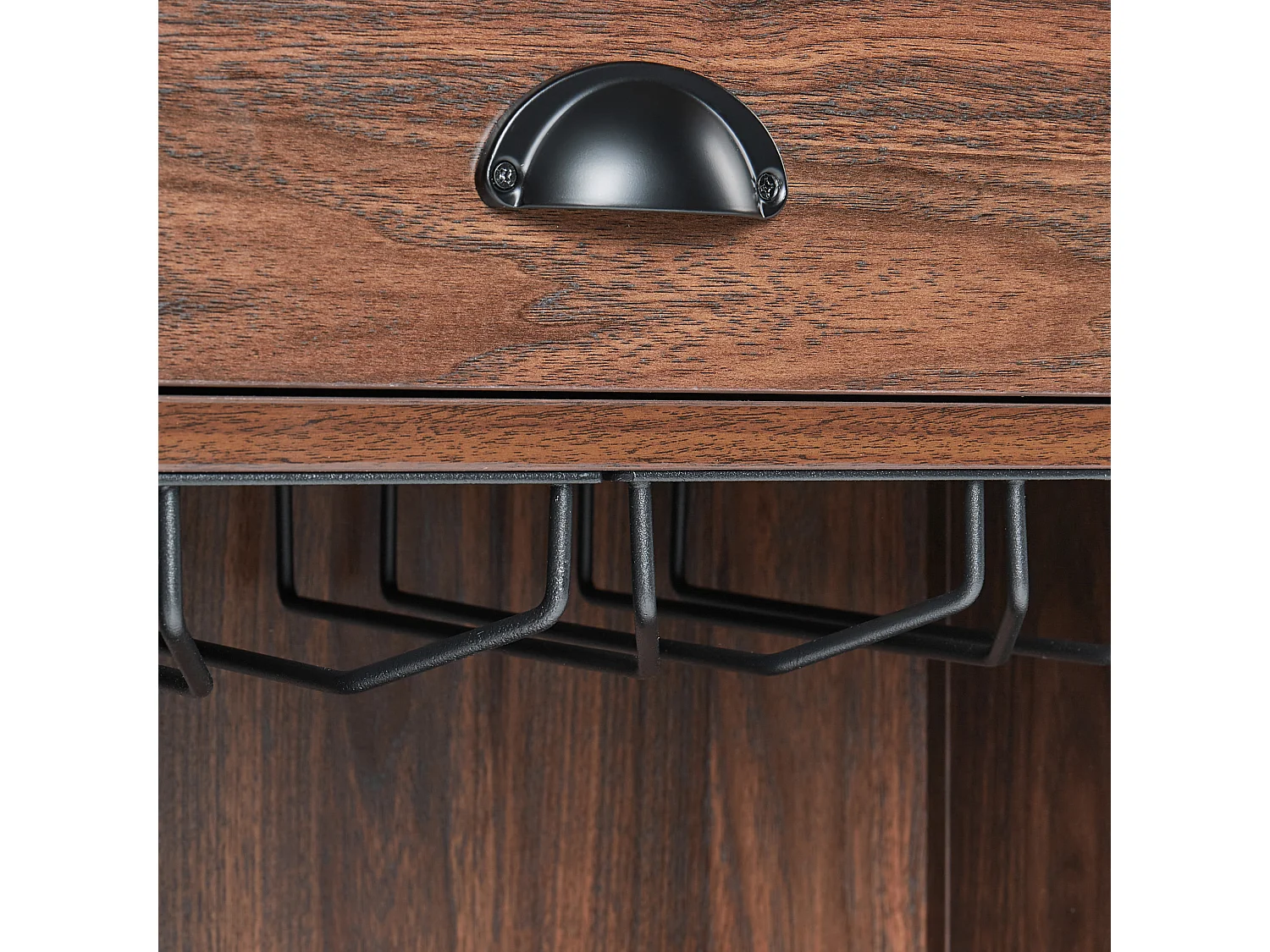 Commode WALKERSTON Marron foncé