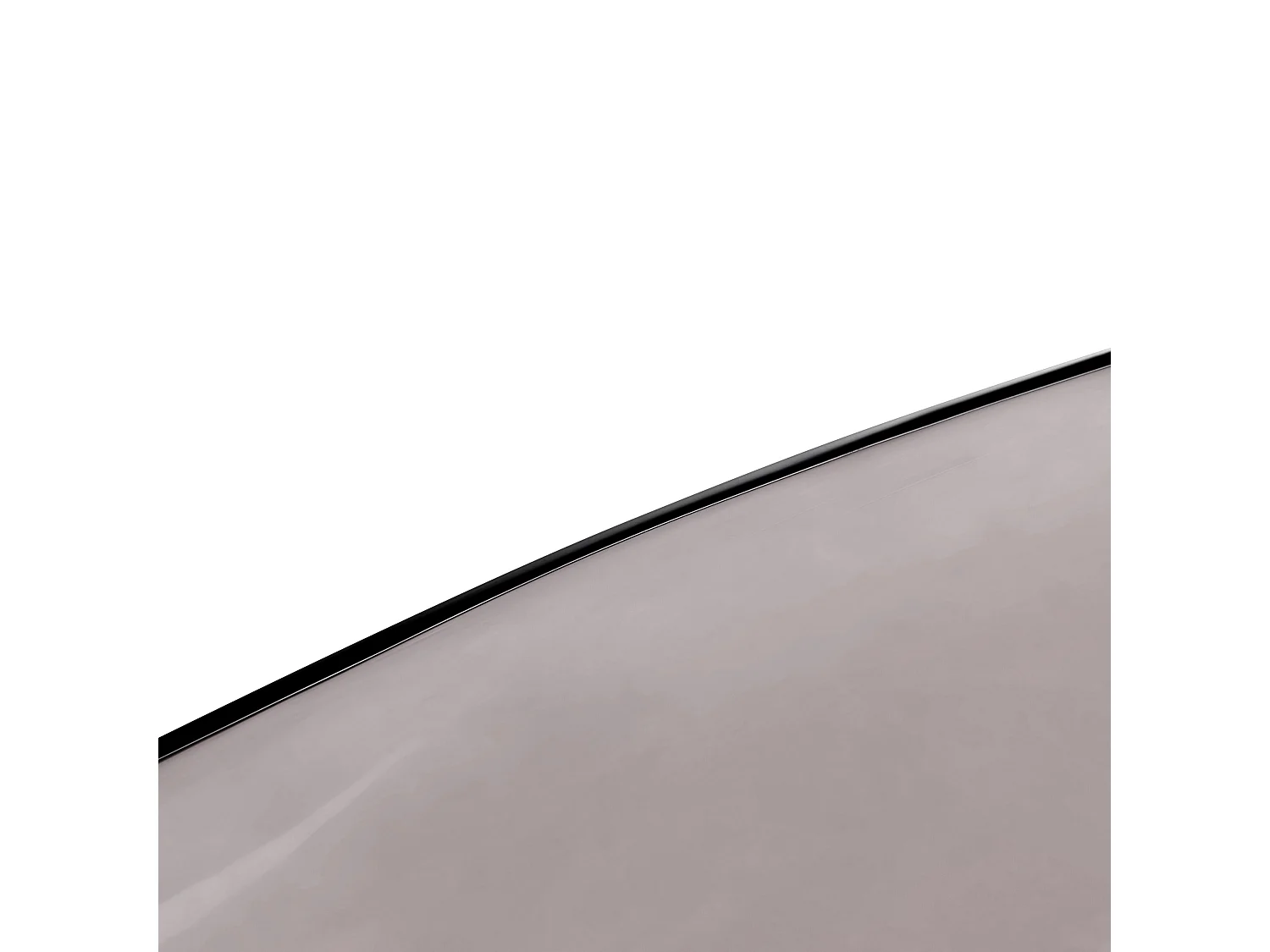 Vrijstaand bad BLANCARENA 170 x 78 cm Zwart