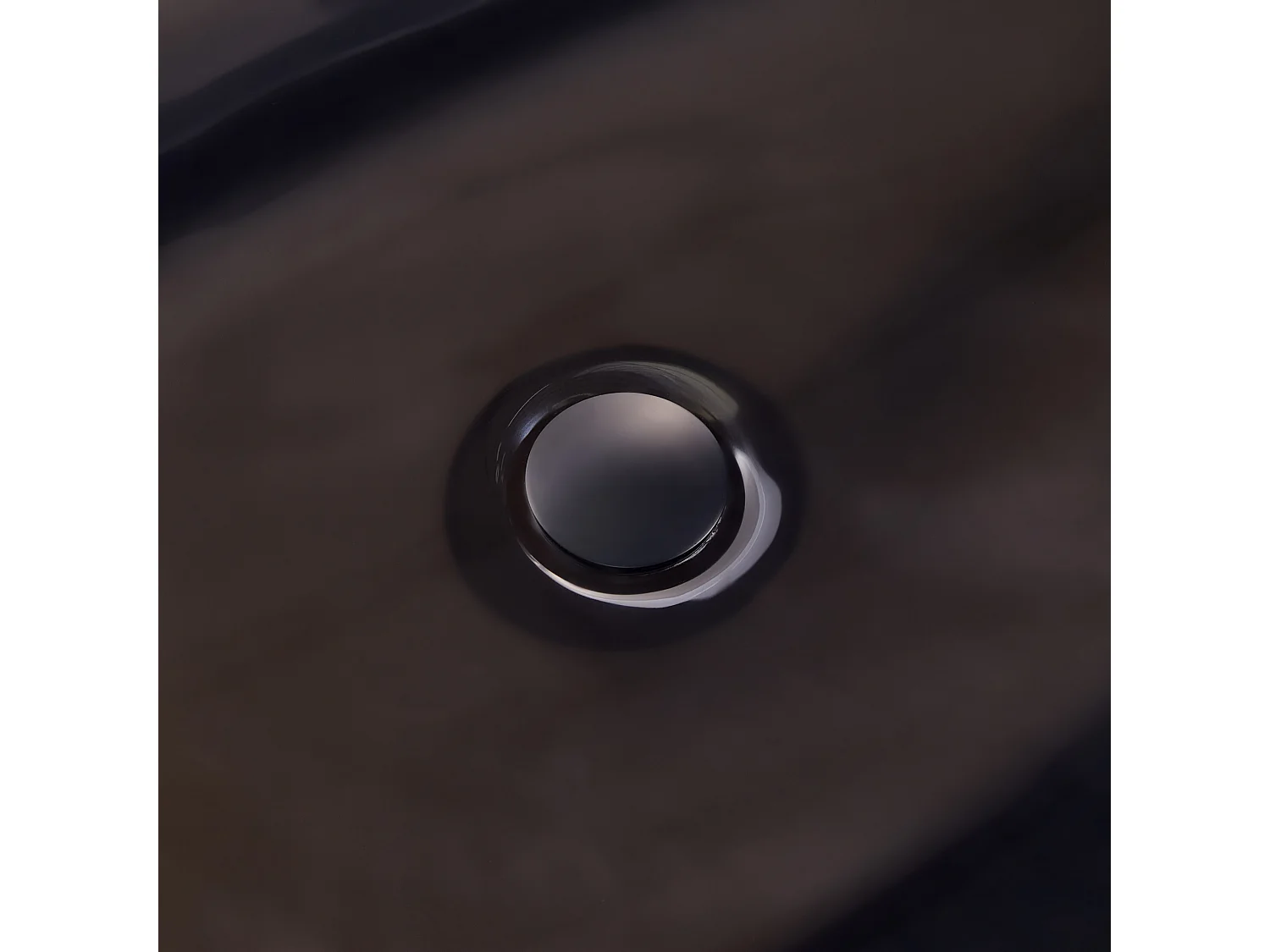 Vrijstaand bad BLANCARENA 170 x 78 cm Zwart