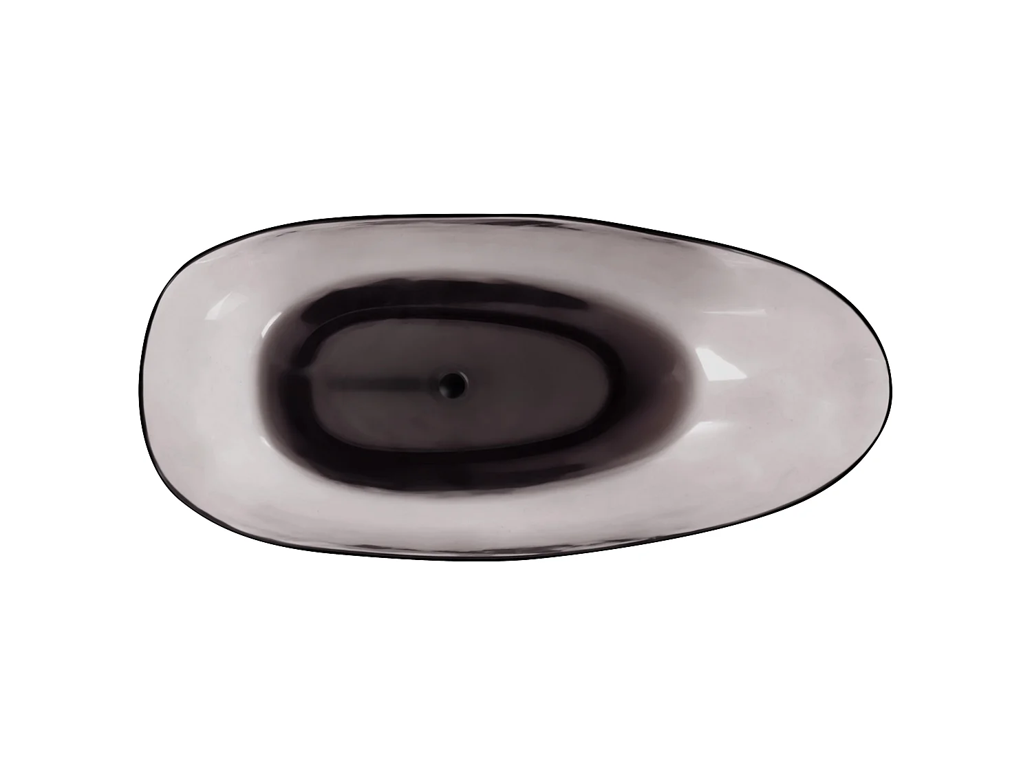 Baignoire îlot BLANCARENA 170 x 78 cm Noir